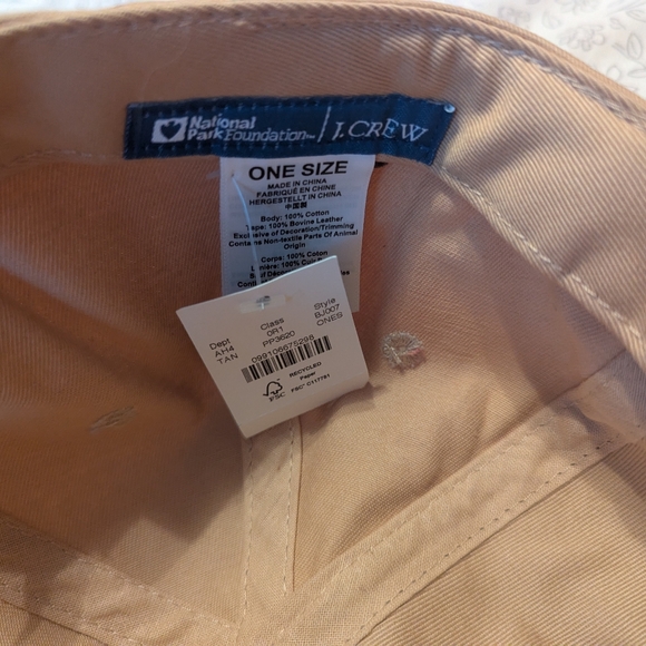 Acadia National Park Tan Cap - J Crew X National Park Foundation - Picture 2 of 6